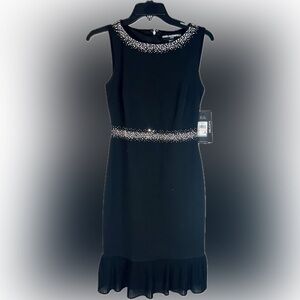 Karl Lagerfeld Paris Black Dress Size 2 NWT